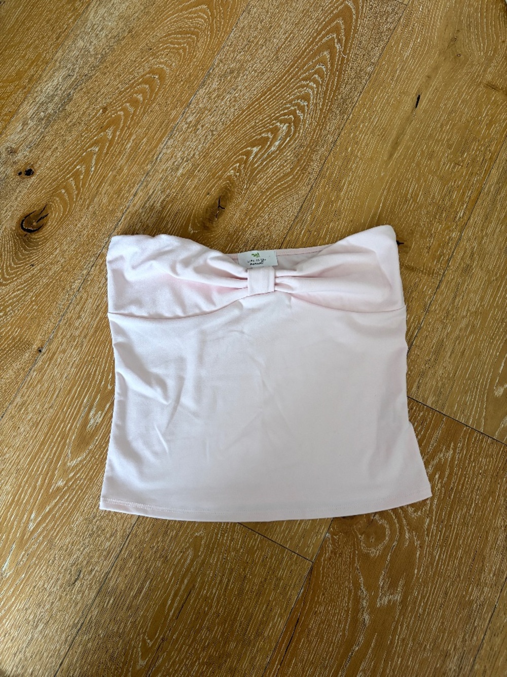 Light pink tube top
